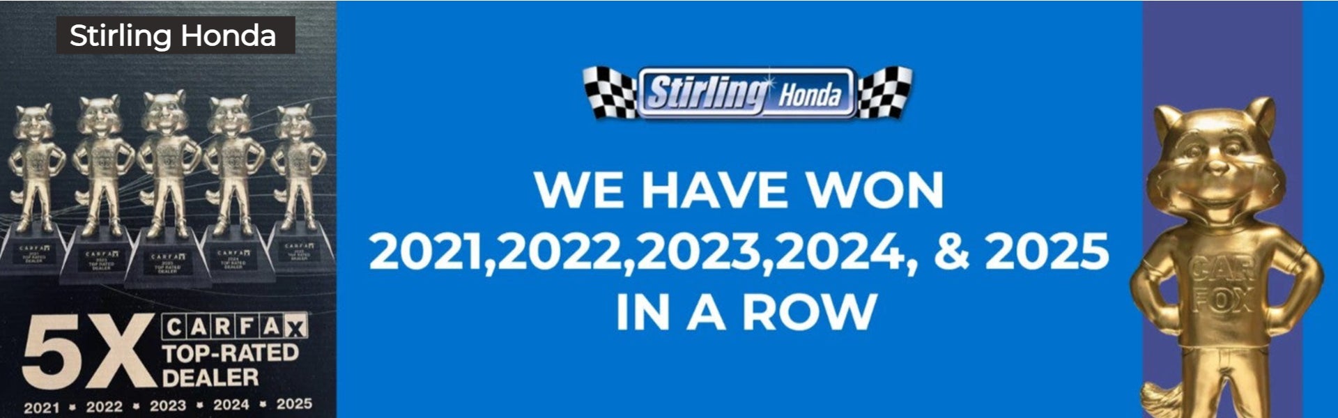 Stirling Honda Carfax Awards